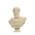 Aelius Verus bust in Ivory White