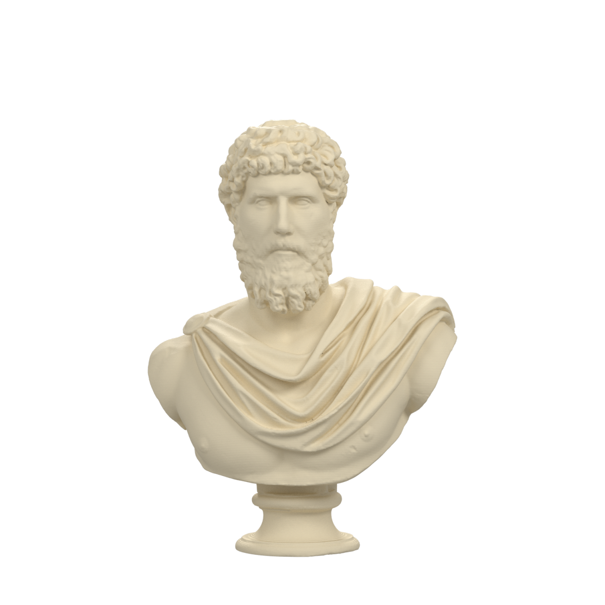 Aelius Verus bust in Ivory White