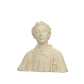 Young Cleric bust in Ivory White