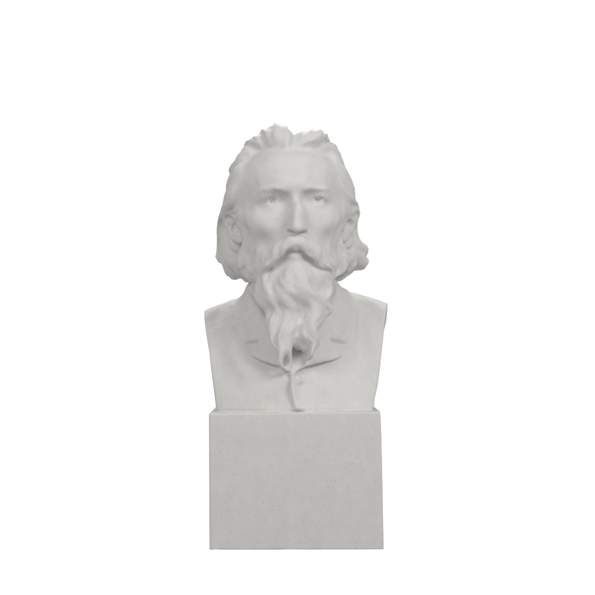Jan Matejko Bust after Jan Tombiński, Marble Stone finish