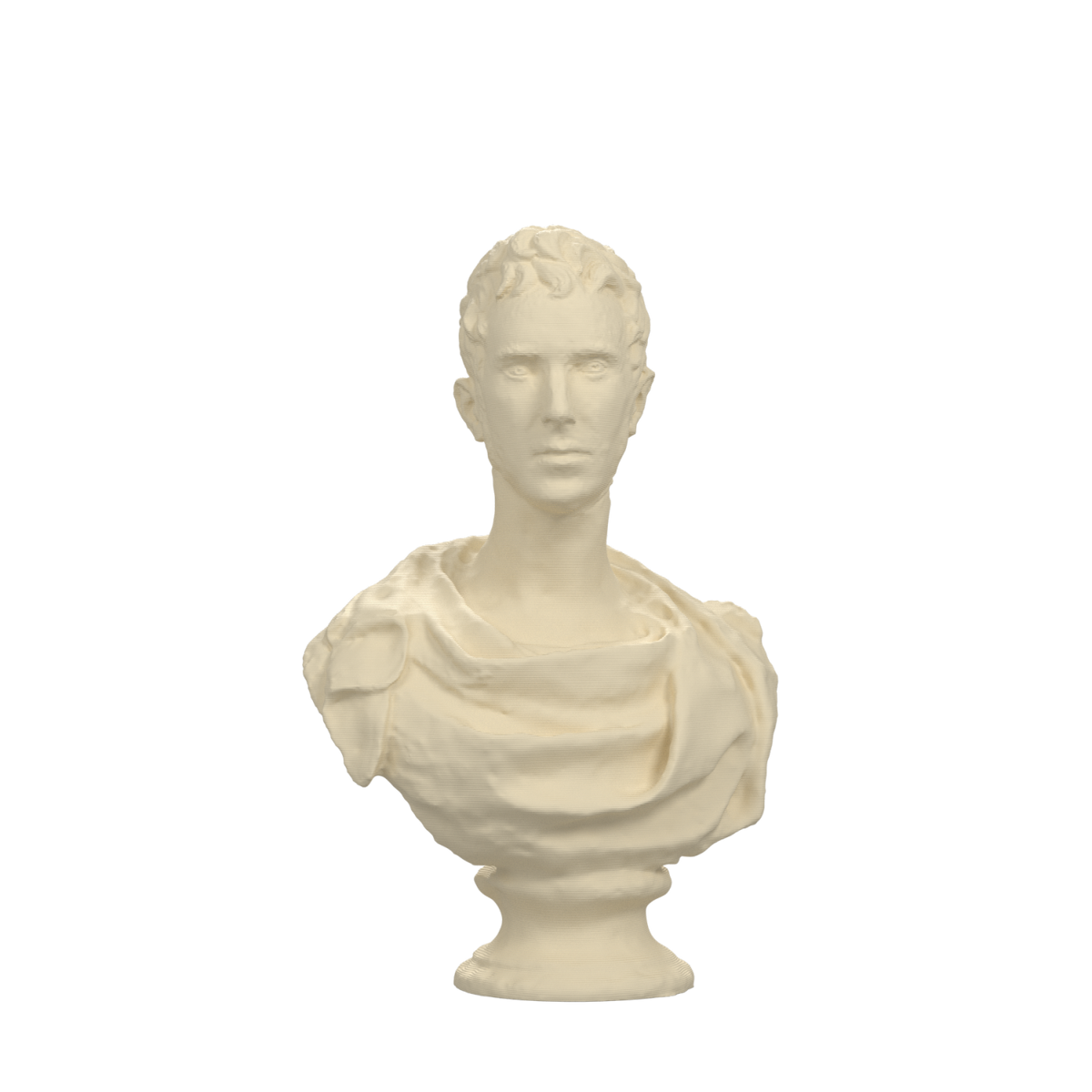 John Wood of Port Glasgow Bust, Ivory White finish