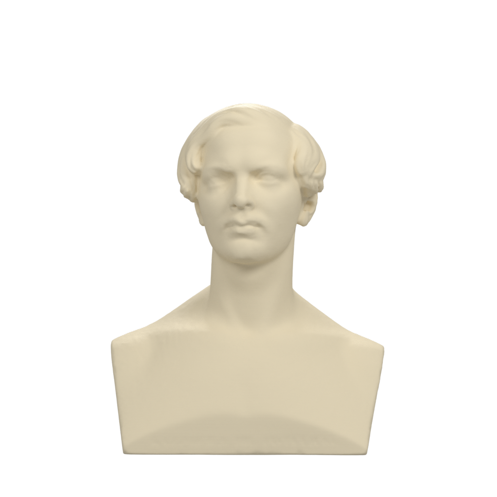 Count Kazimierz Potulicki Bust, Ivory White finish