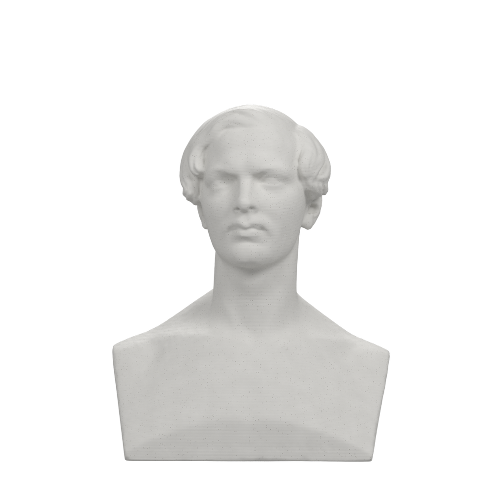 Count Kazimierz Potulicki Bust, Marble Stone finish