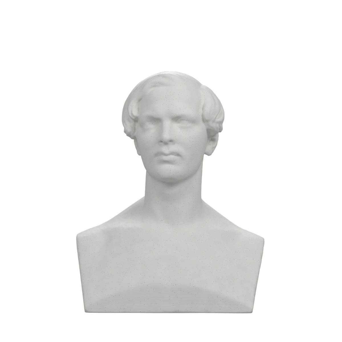Count Kazimierz Potulicki Bust, Marble Stone finish
