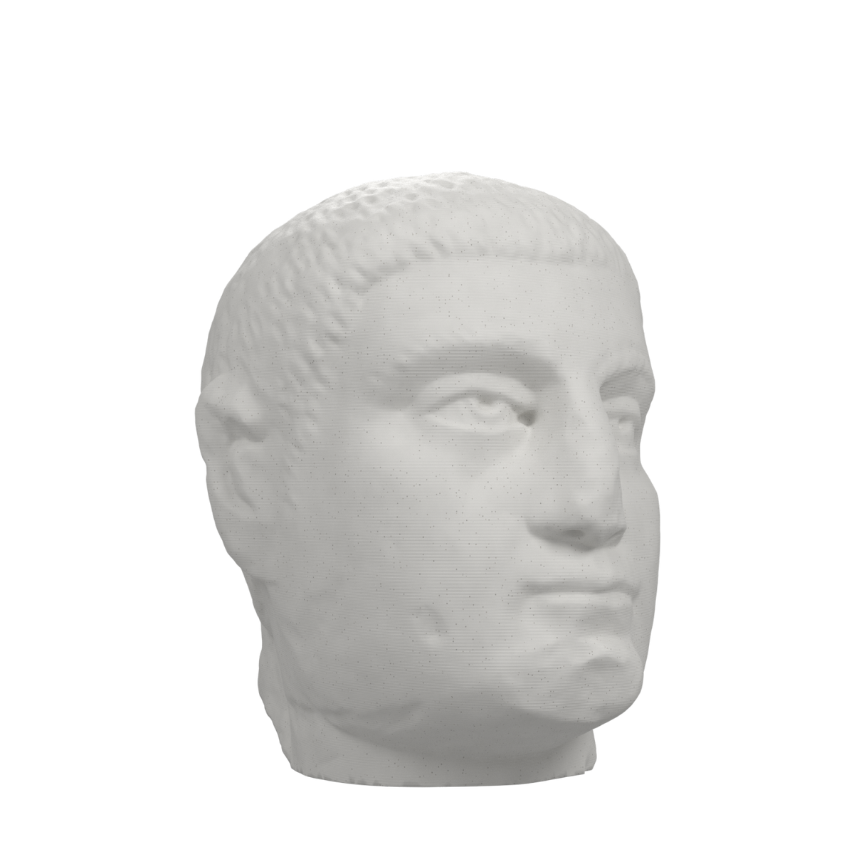 Philip the Arab Head | Roman Emperor Portrait Sculpture, Marble Stone finish