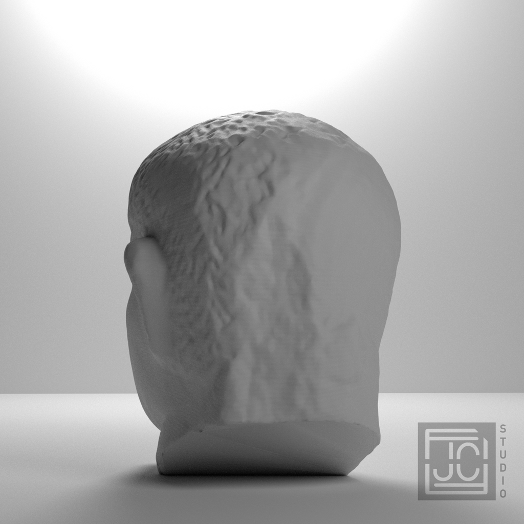 Philip the Arab Head | Roman Emperor Portrait Sculpture, studio 180 degree view