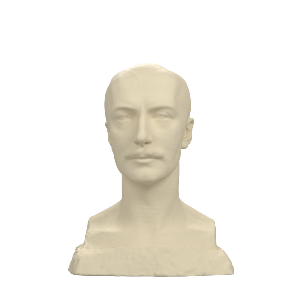 Franciszek Xawery Puslowski Bust, Ivory White finish