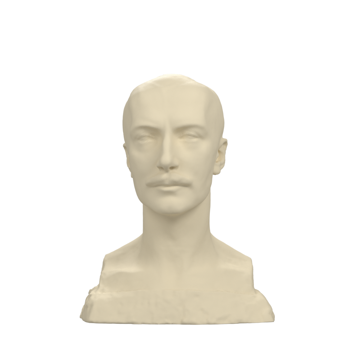 Franciszek Xawery Puslowski Bust, Ivory White finish