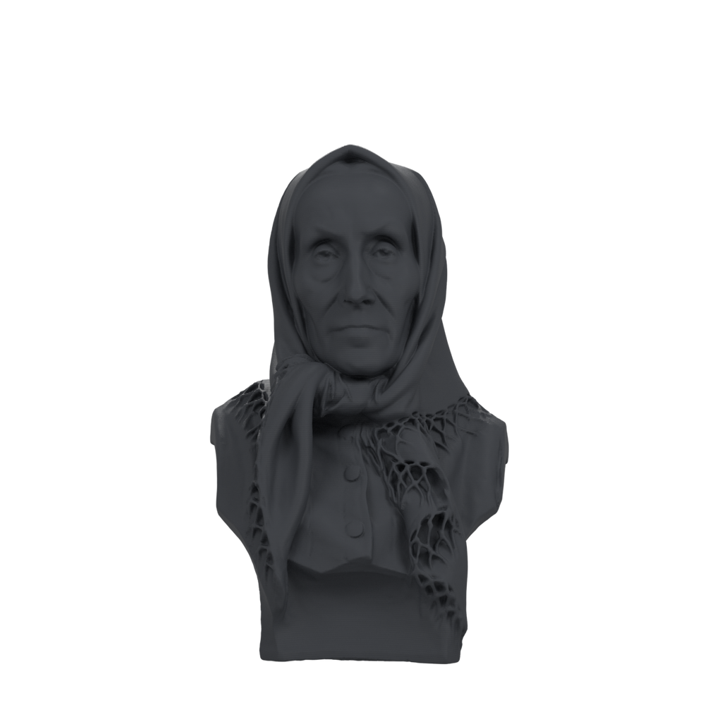 Teresa Gasienica Brzega Bust, Charcoal Black finish