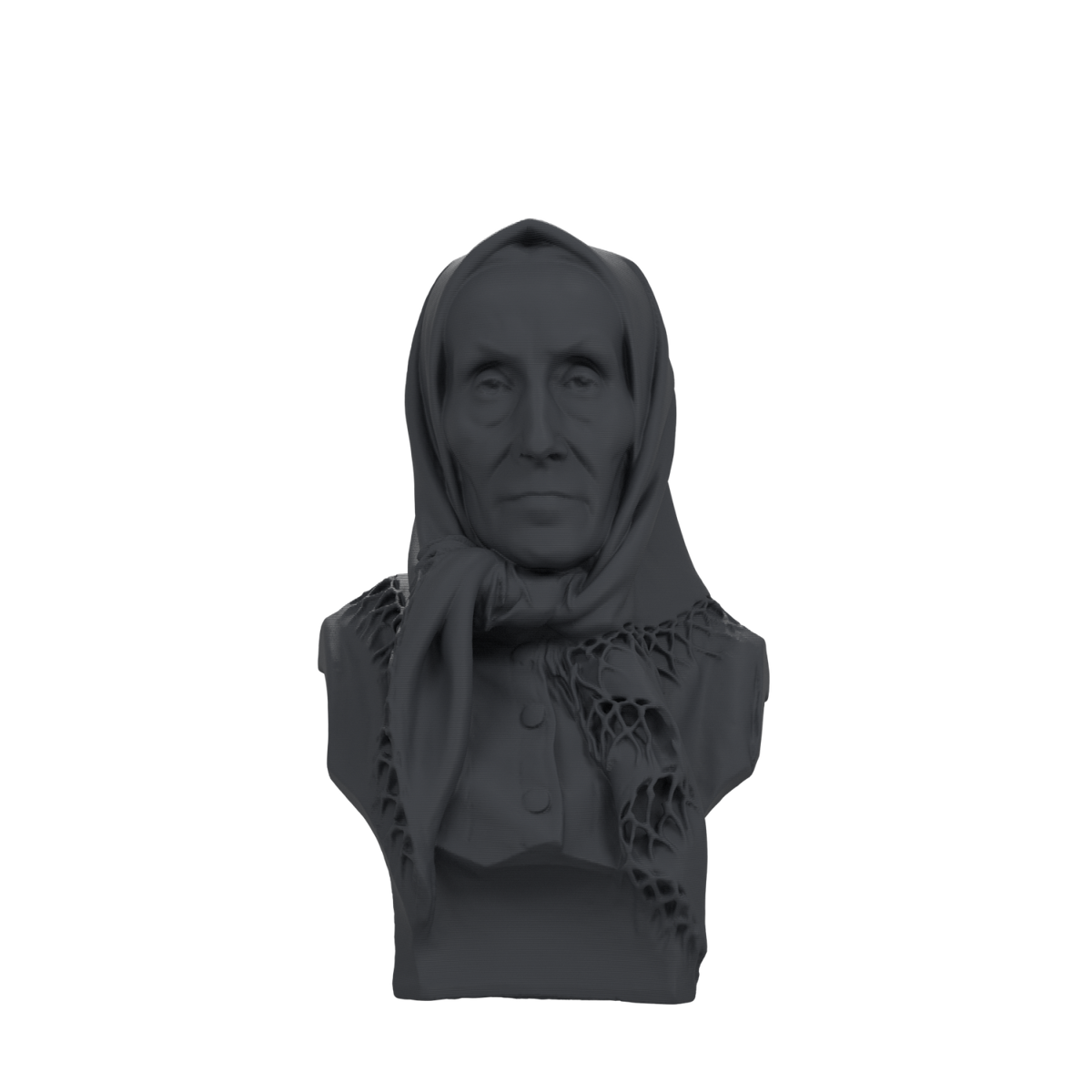 Teresa Gasienica Brzega Bust, Charcoal Black finish
