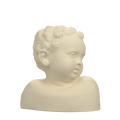 Historic Child Bust after the Hunt Museum, Ivory White finish