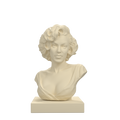 Marilyn Monroe Bust, Ivory White finish