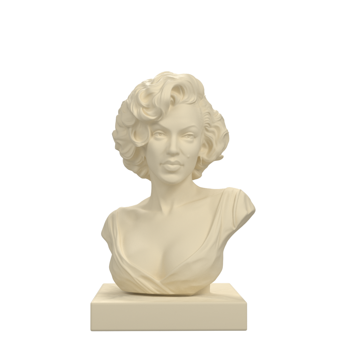 Marilyn Monroe Bust, Ivory White finish