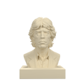 Mick Jagger Bust, Ivory White finish