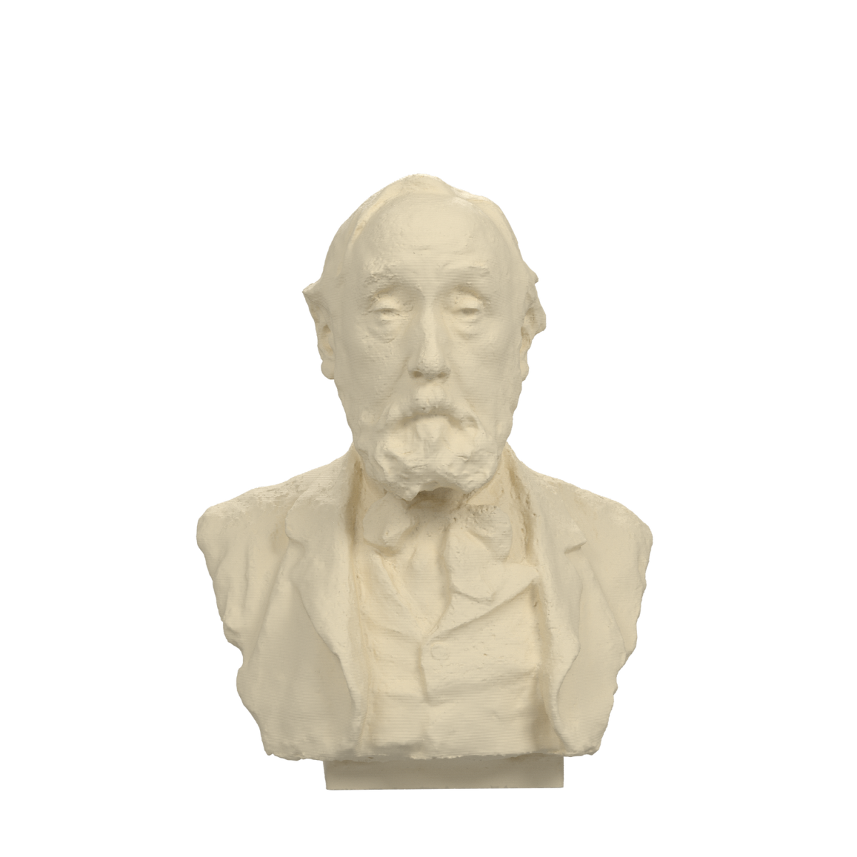 Edgar Degas Bust, Ivory White finish