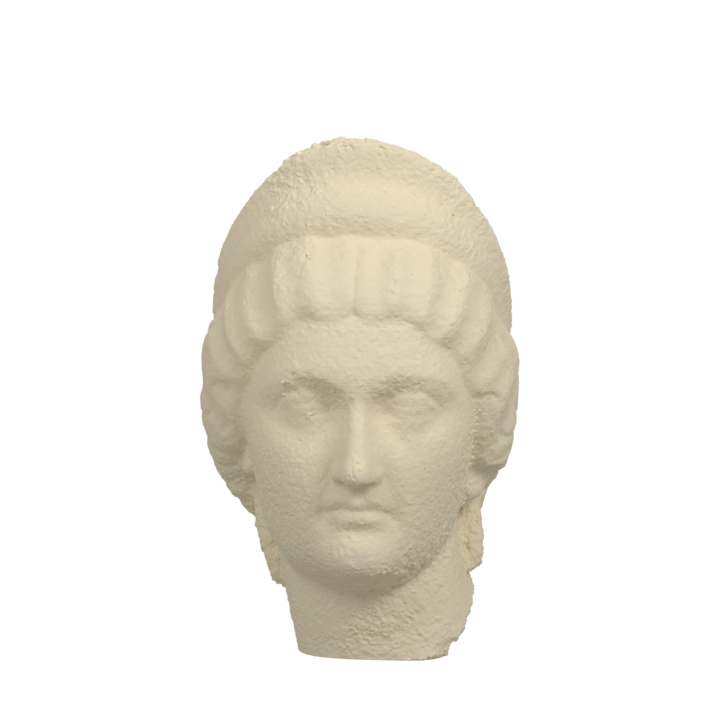 Faustina the Younger Portrait Head, Ivory White finish