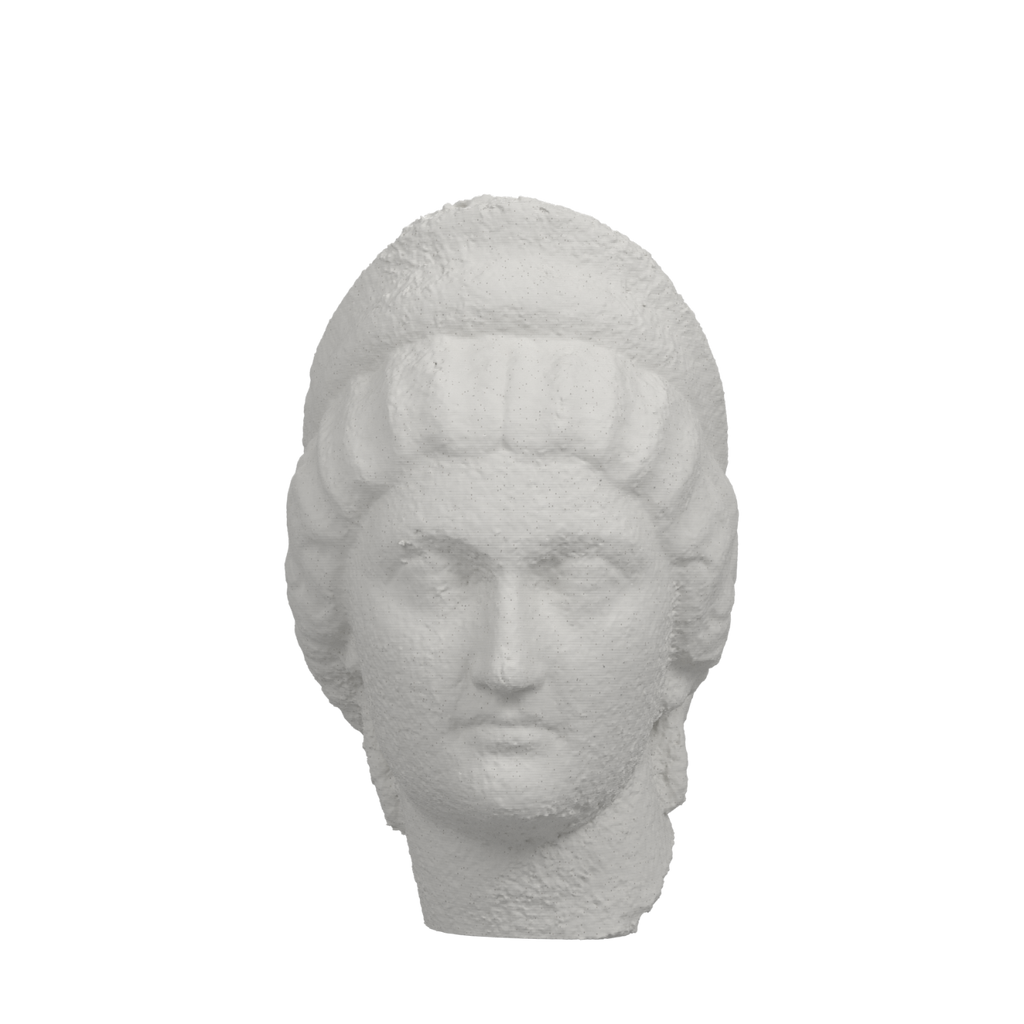 Faustina the Younger Portrait Head, Marble Stone finish