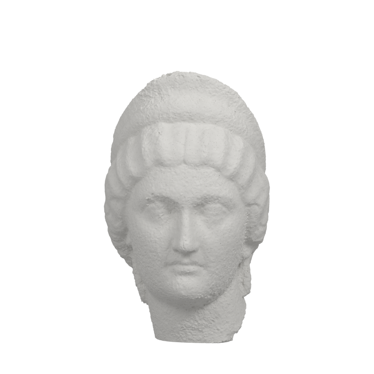Faustina the Younger Portrait Head, Marble Stone finish