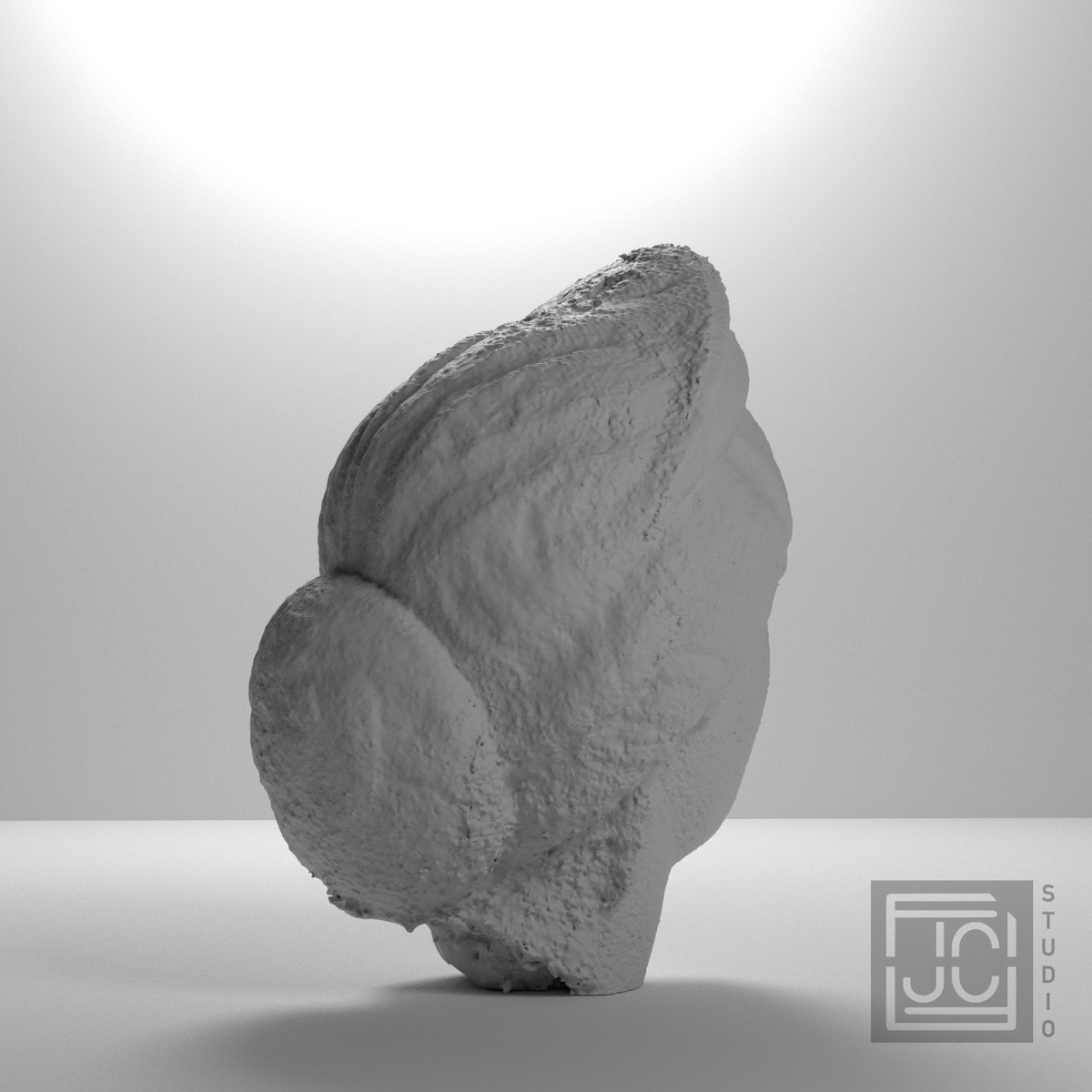 Faustina the Younger Portrait Head, studio 135 degree view