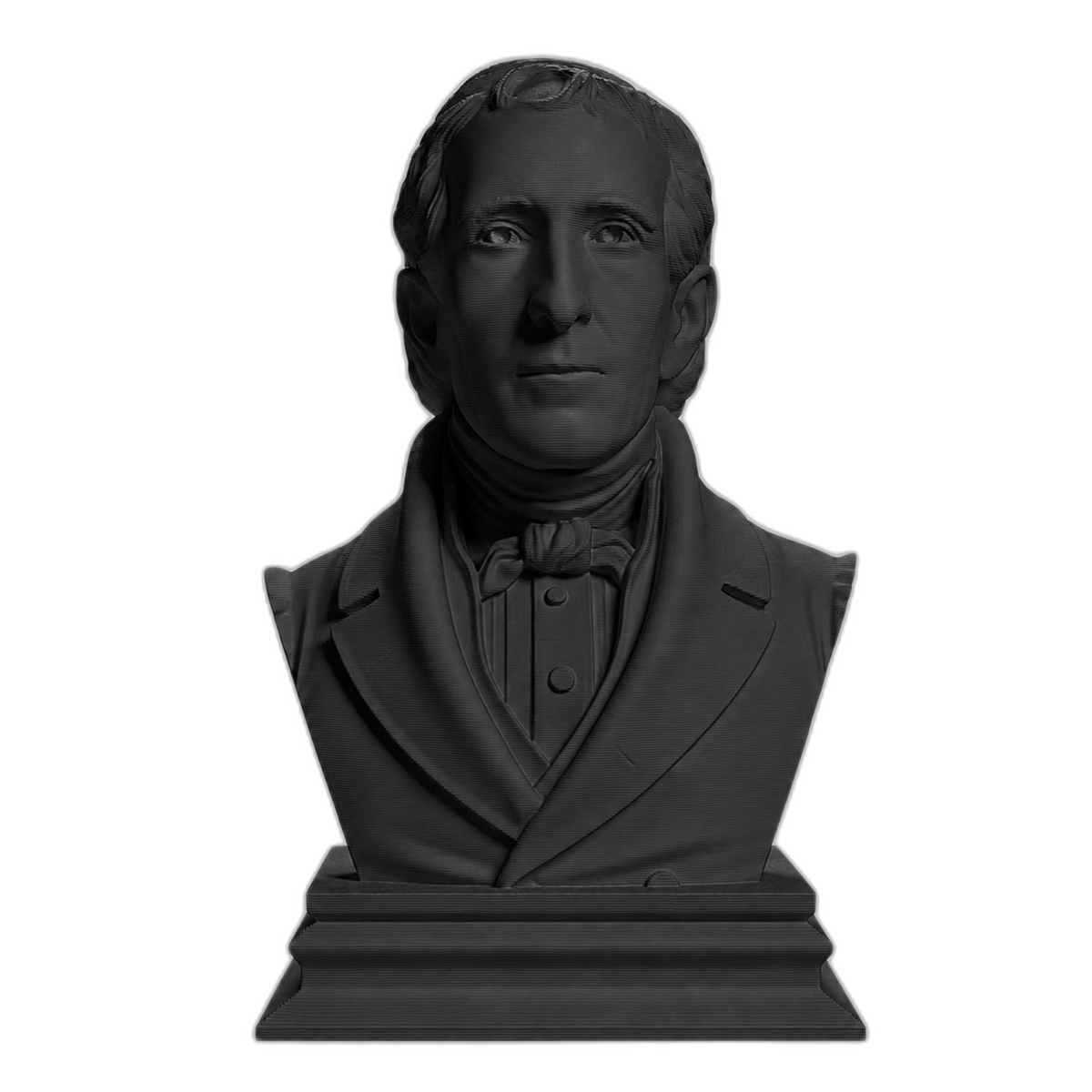John Tyler Charcoal Black collectible bust