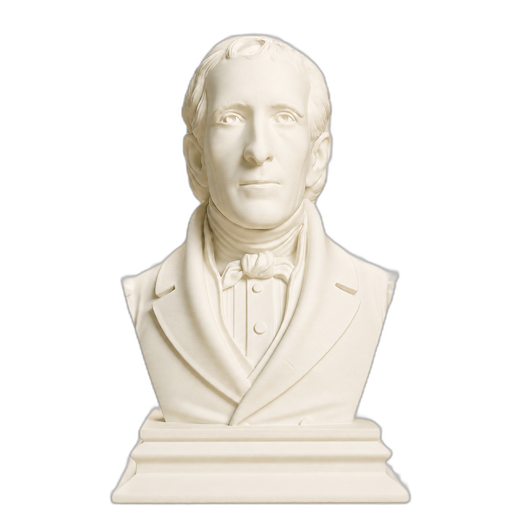 John Tyler Ivory White collectible bust