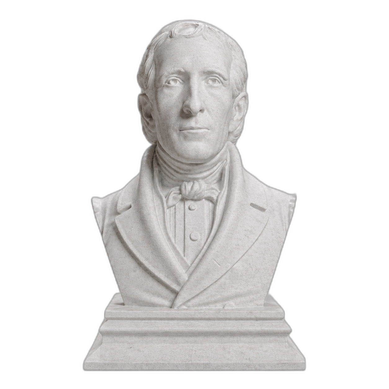 John Tyler Marble Stone collectible bust