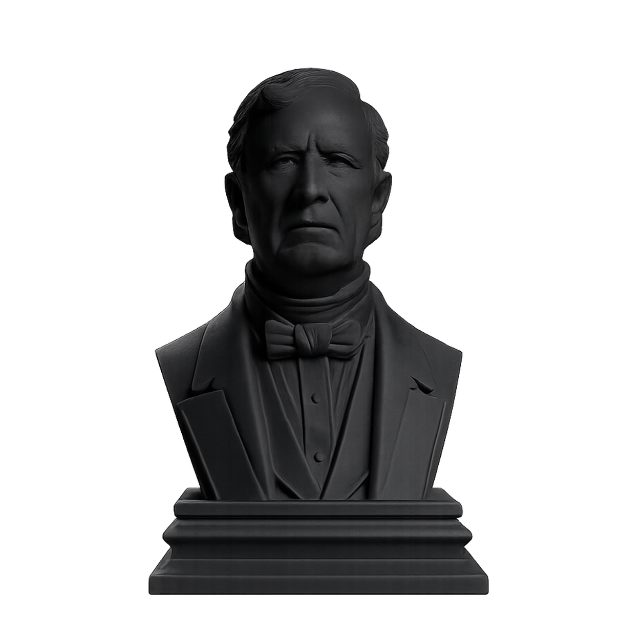 Zachary Taylor Charcoal Black collectible bust