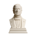 Zachary Taylor Ivory White collectible bust