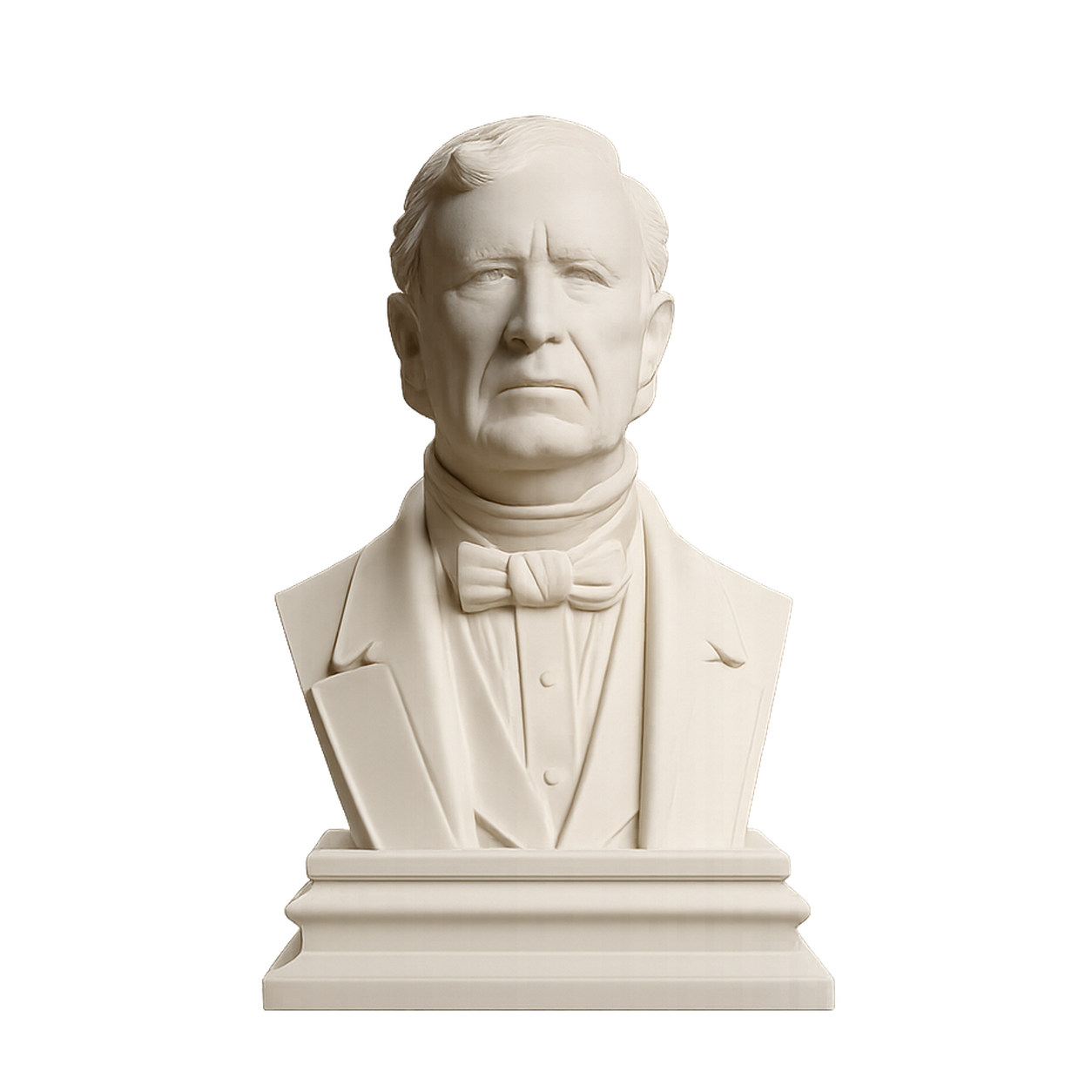 Zachary Taylor Ivory White collectible bust