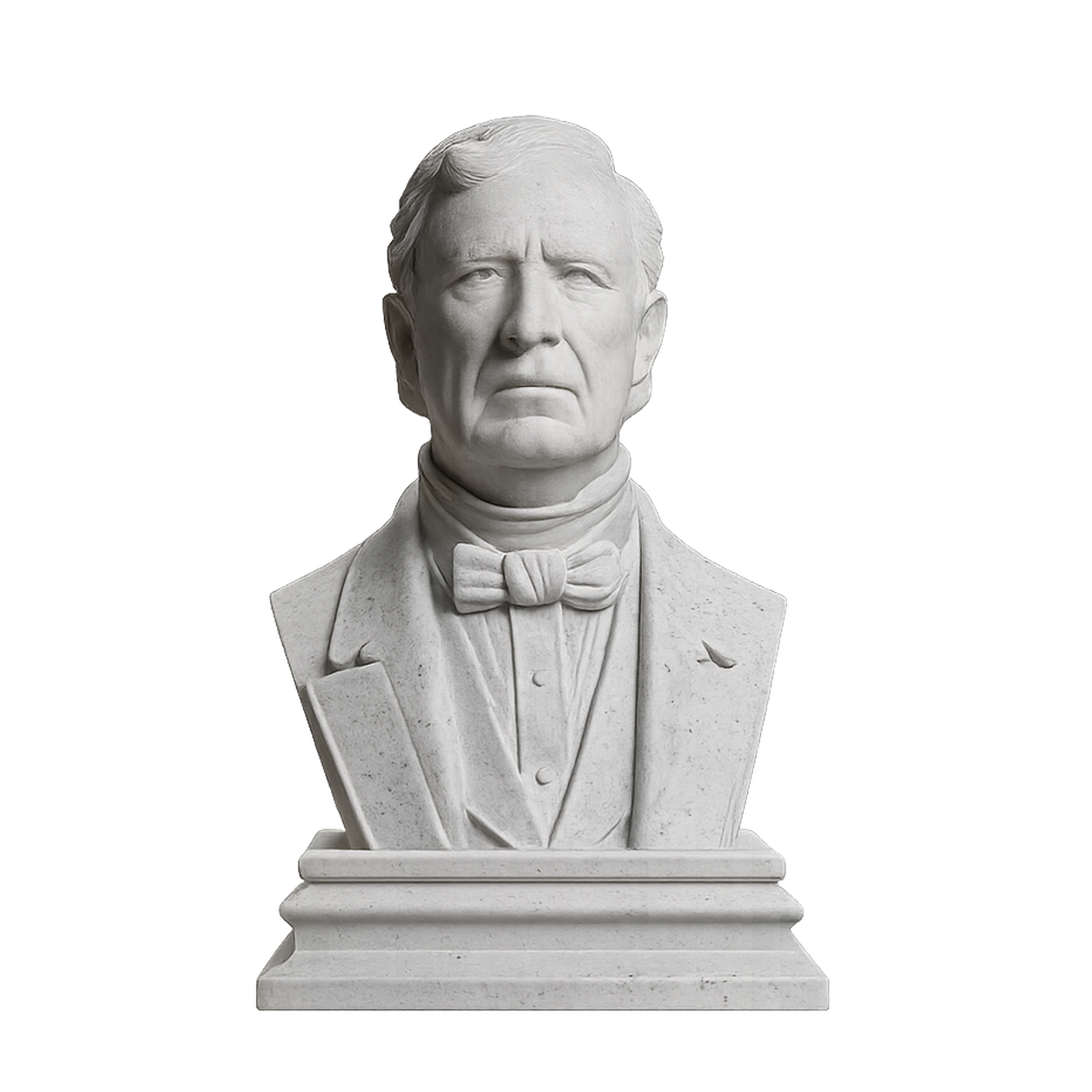 Zachary Taylor Marble Stone collectible bust