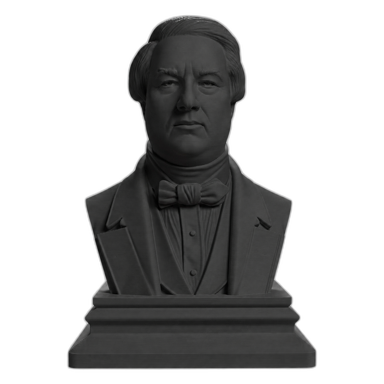 Millard Fillmore Charcoal Black collectible bust