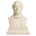 Millard Fillmore Ivory White collectible bust