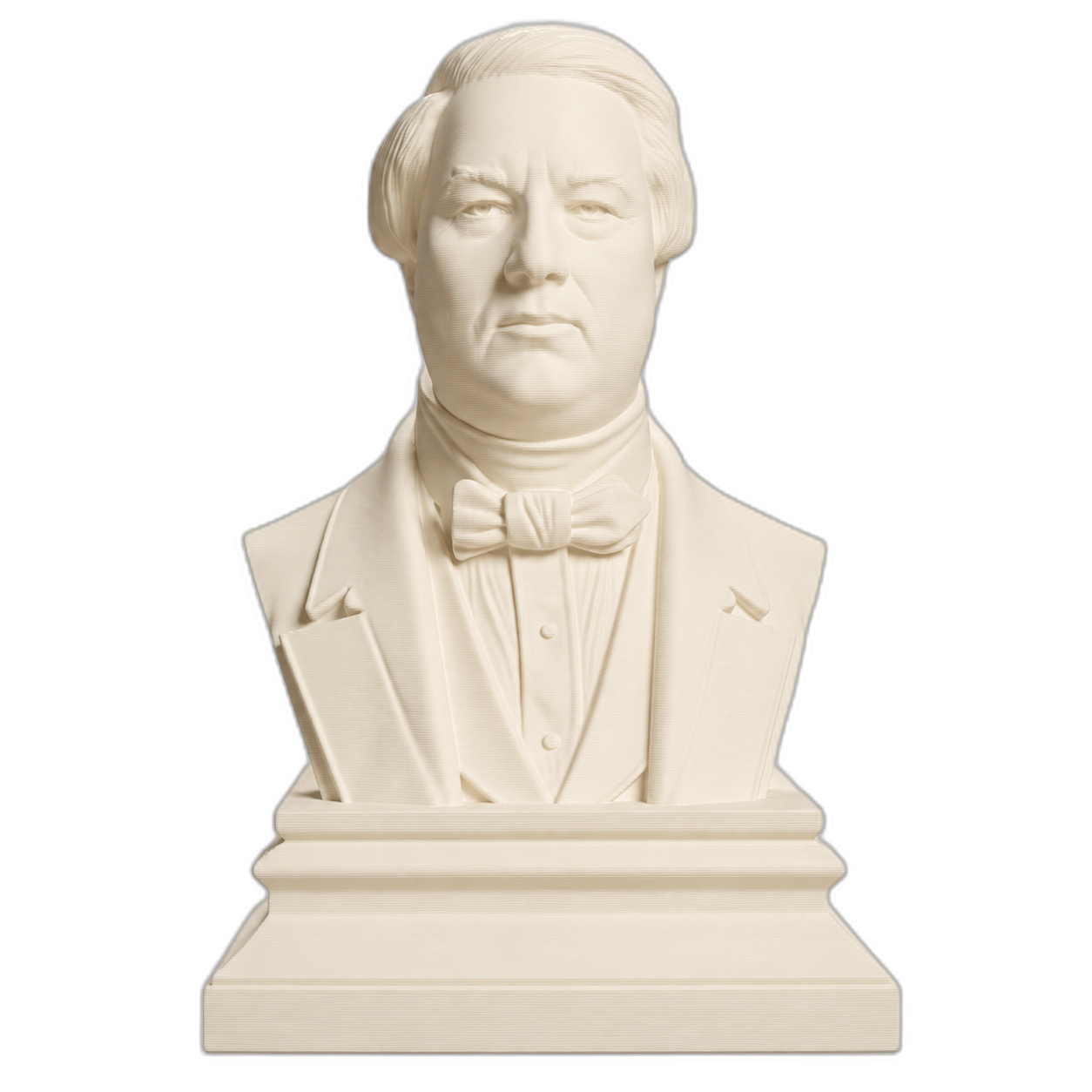 Millard Fillmore Ivory White collectible bust