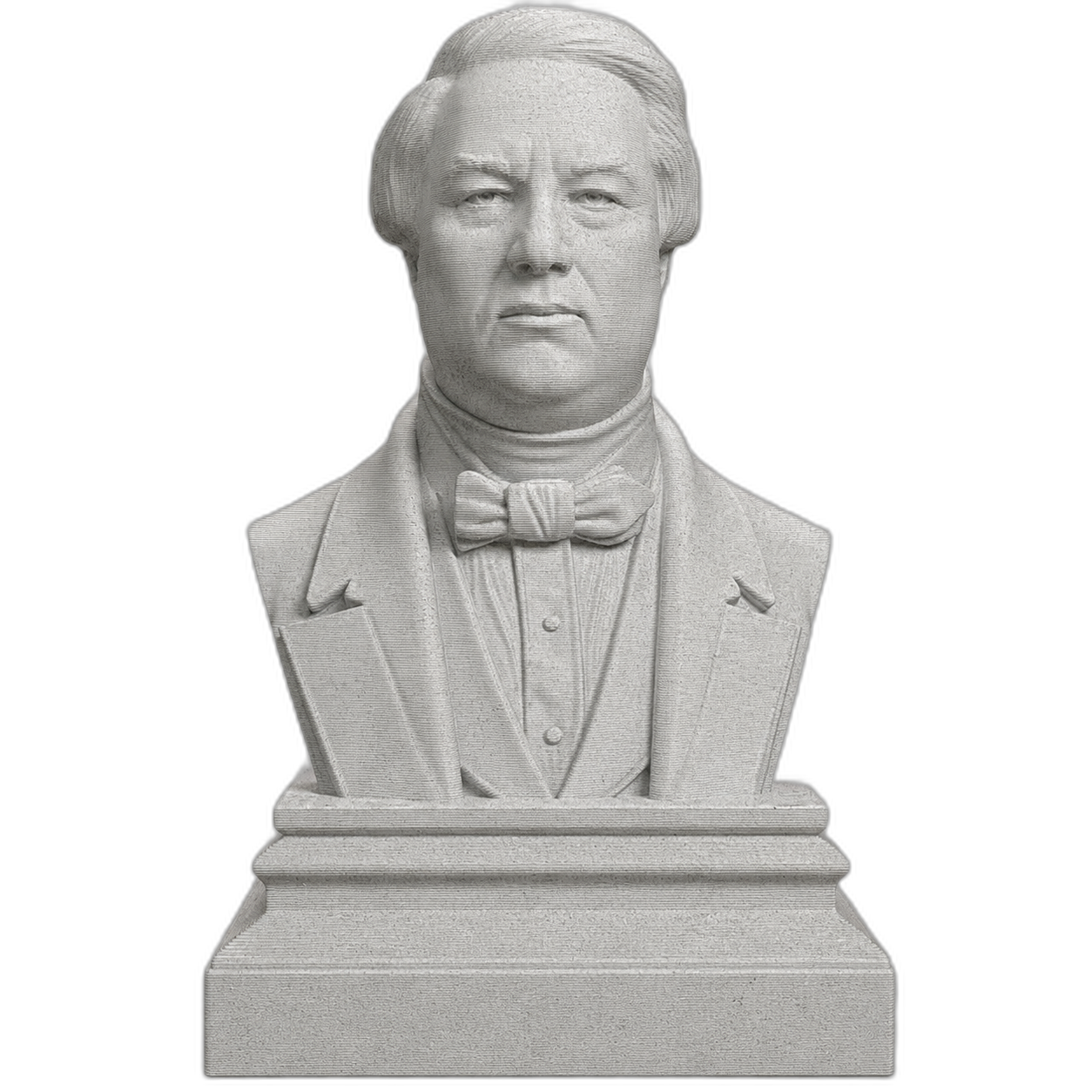Millard Fillmore Marble Stone collectible bust