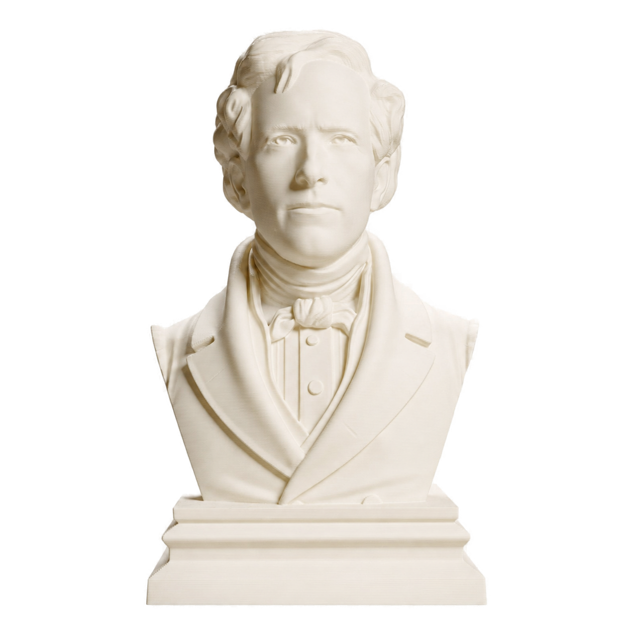 Franklin Pierce Ivory White collectible bust