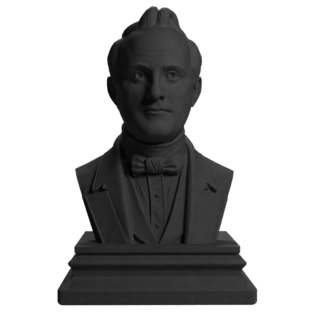 James Buchanan Charcoal Black collectible bust
