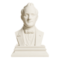 James Buchanan Ivory White collectible bust
