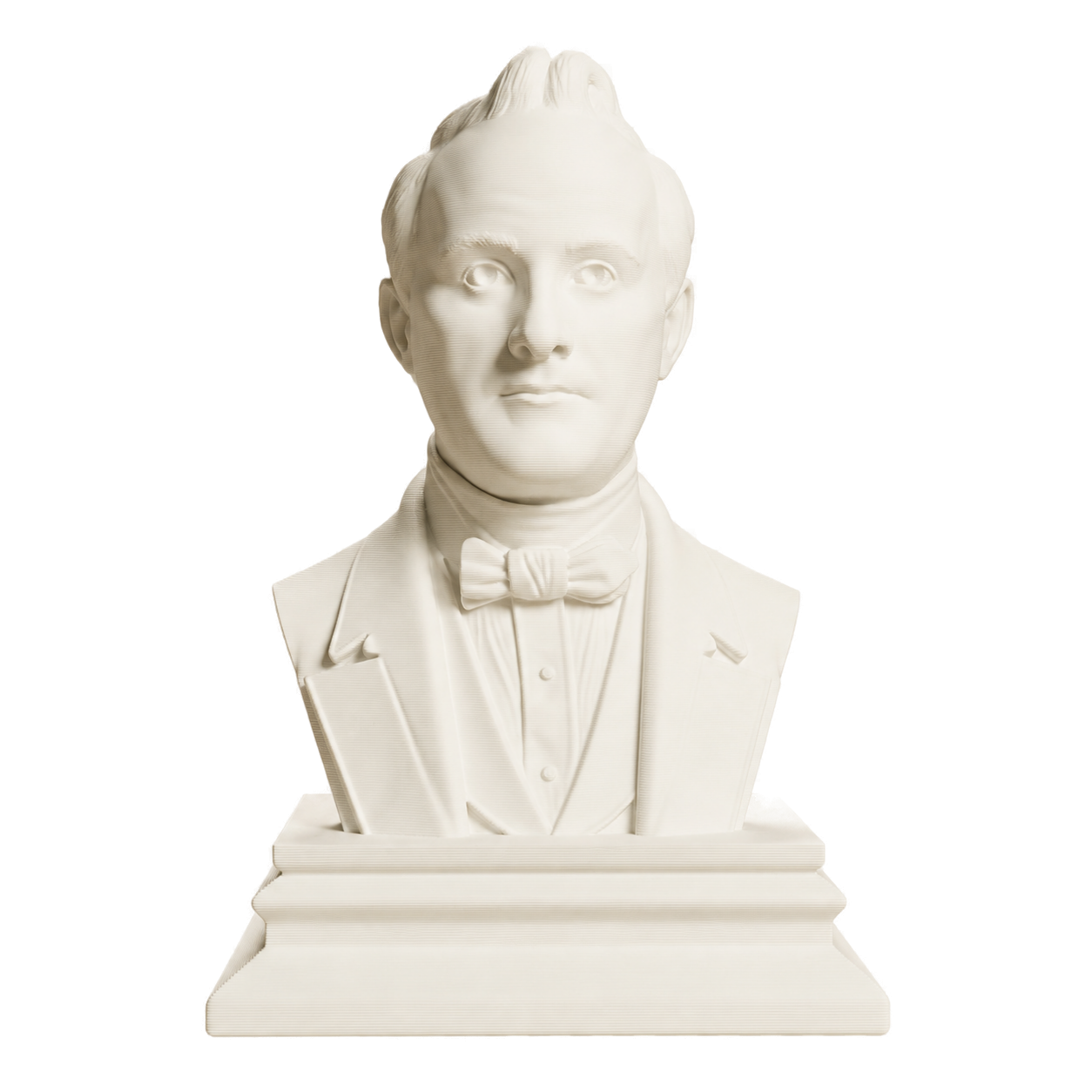 James Buchanan Ivory White collectible bust