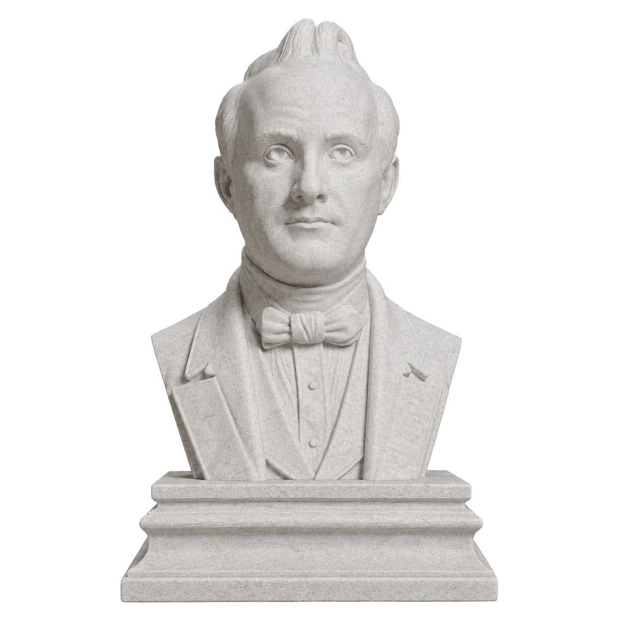 James Buchanan Marble Stone collectible bust