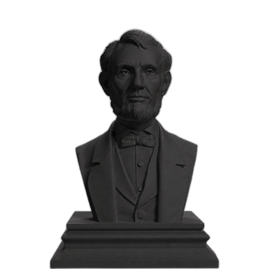 Abraham Lincoln Charcoal Black collectible bust