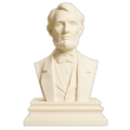 Abraham Lincoln Ivory White collectible bust