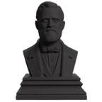 Ulysses S. Grant Charcoal Black collectible bust
