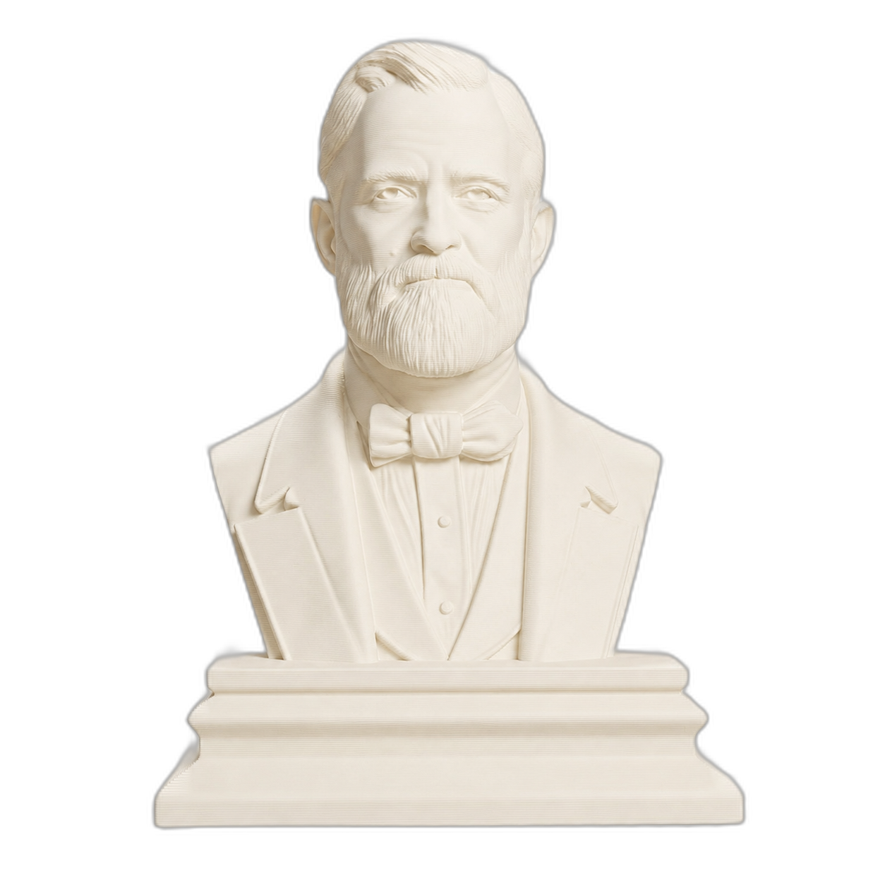 Ulysses S. Grant Ivory White collectible bust