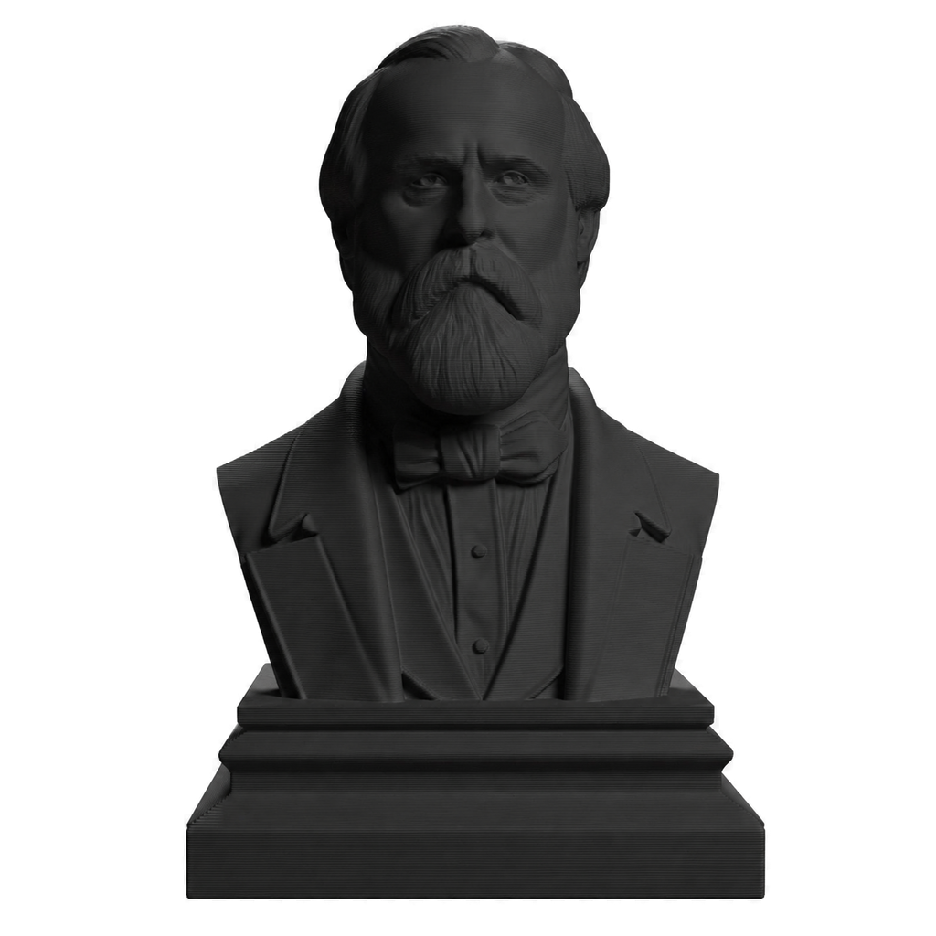 Rutherford B. Hayes Charcoal Black collectible bust