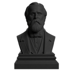 Rutherford B. Hayes Charcoal Black collectible bust