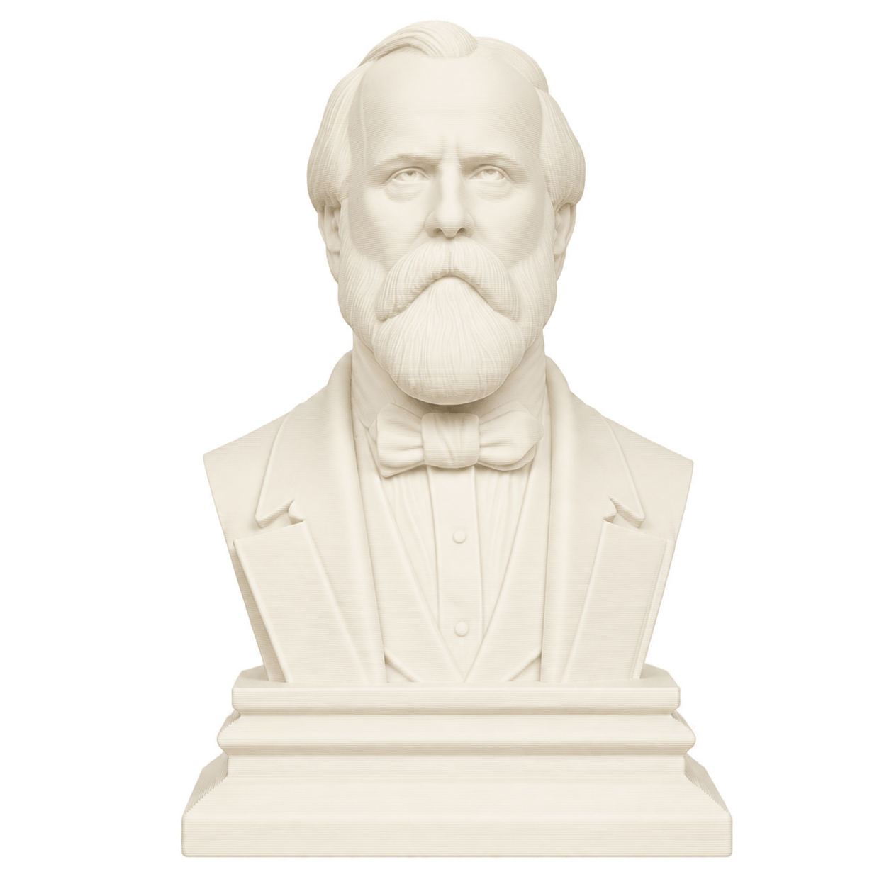Rutherford B. Hayes Ivory White collectible bust