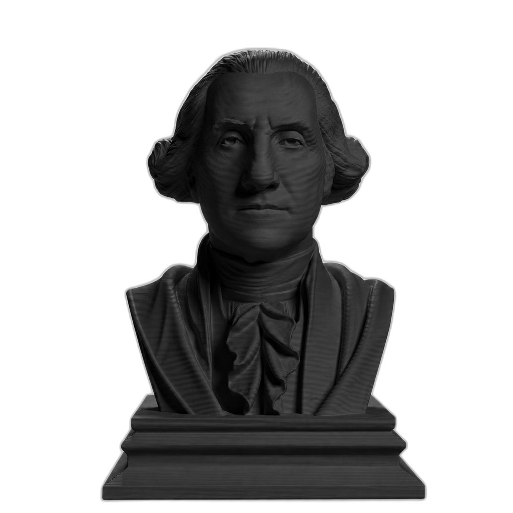 George Washington Charcoal Black collectible bust