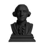 George Washington Charcoal Black collectible bust
