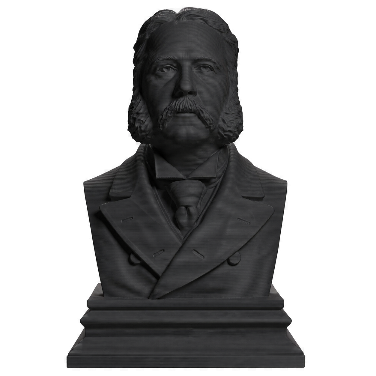 Chester A. Arthur Charcoal Black collectible bust
