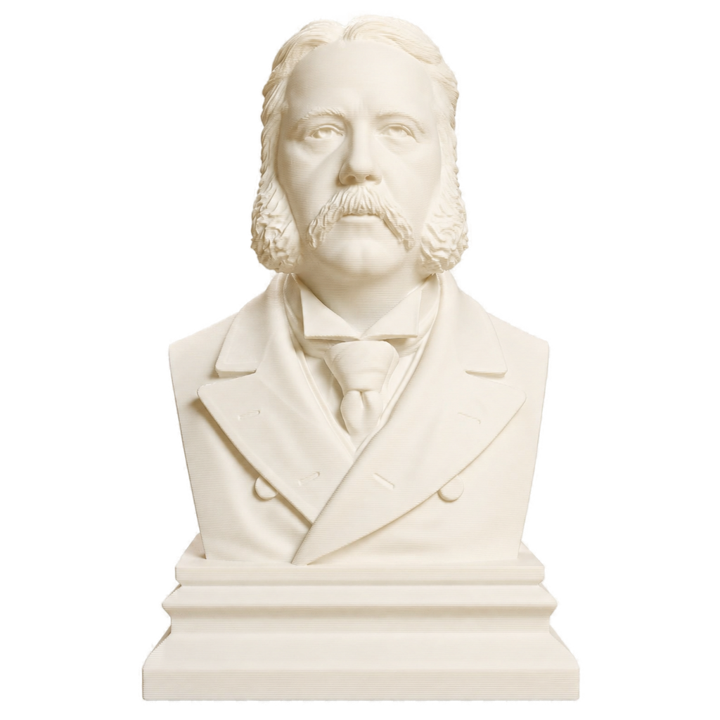 Chester A. Arthur Ivory White collectible bust